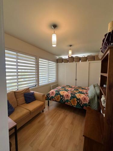 Postel nebo postele na pokoji v ubytování Just Beachy