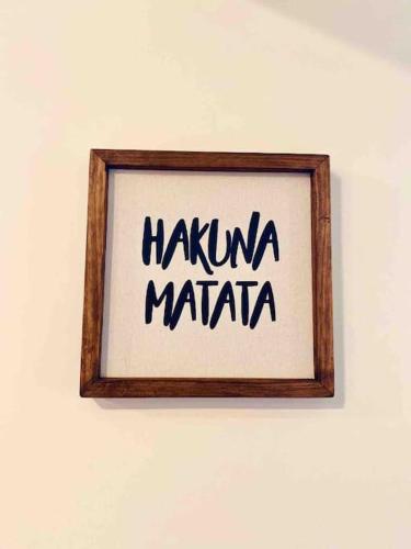a picture frame hanging on a white wall at Espectacular Vista 5 per 4cam Alber Gym Balcon in Conchal