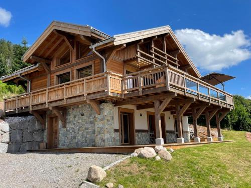 Chalet La Tanière, luxe avec vue imprenable sur le lac