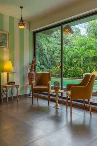 Posezení v ubytování Locomo Boutique, Morjim - Cozy tropical stay, near beach