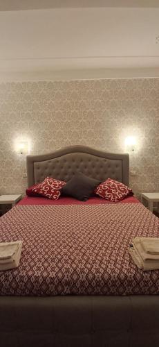 Cama o camas de una habitación en B&B Italian Guest Genova