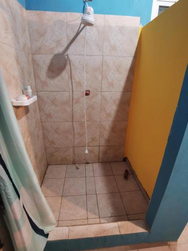 Koupelna v ubytování Karibik Ocean view Guesthouse Trinidad
