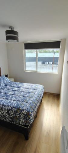 Postel nebo postele na pokoji v ubytování Comodo Departamento Sector Oriente