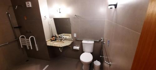 Koupelna v ubytování Hotel 10 Uniao da Vitoria