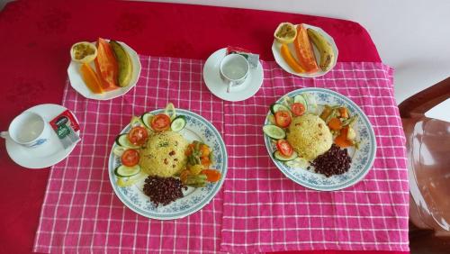 Essen in der Pension oder in der Nähe