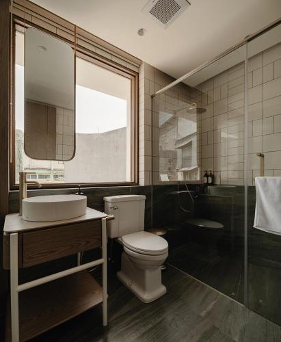 Koupelna v ubytování Maison Wilhelmina