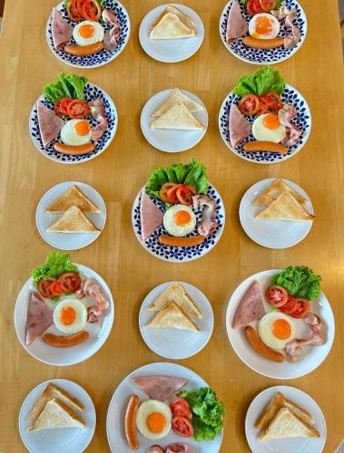 Jídlo v vily nebo okolí