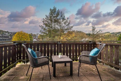 Balkón nebo terasa v ubytování Balkon Zimmer - Apartment