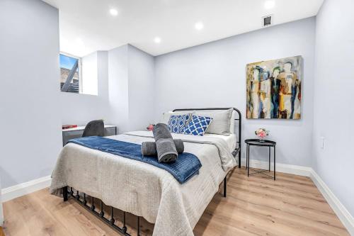 Katil atau katil-katil dalam bilik di Beautiful Home Near DT GO Hospitals Waterfalls
