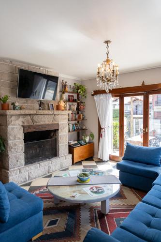 Posezení v ubytování Casa Camaron