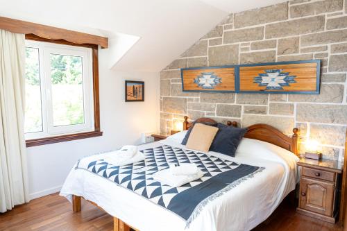 Postel nebo postele na pokoji v ubytování Casa Camaron
