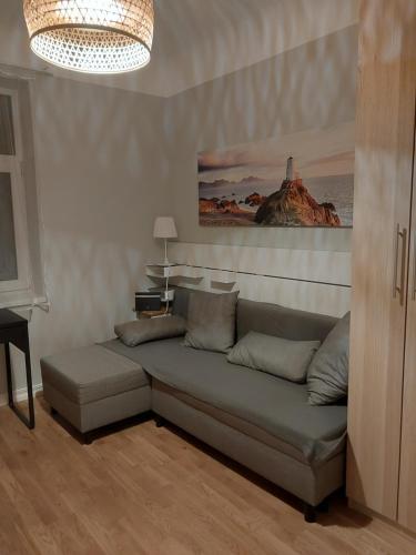 Ruang duduk di Robezu Apartments