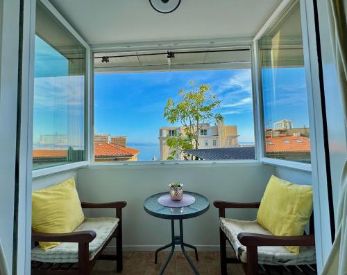 Balkón nebo terasa v ubytování Apartman Vasanija