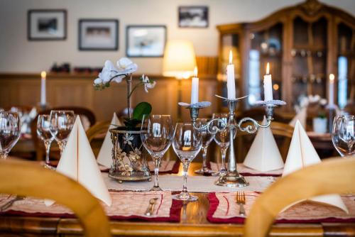 Nápoje v ubytování Hotel Weisses Kreuz