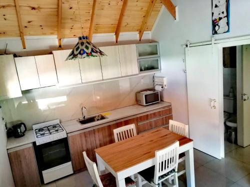 Kuchyň nebo kuchyňský kout v ubytování Lugar soñado