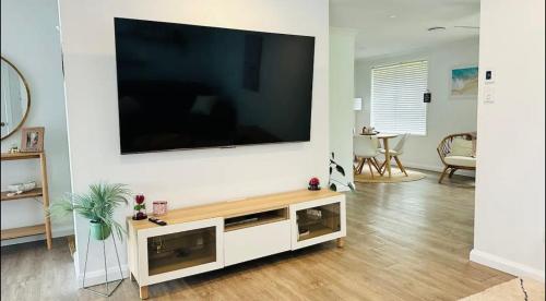 TV a/nebo společenská místnost v ubytování Feels like home