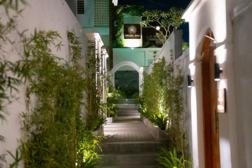 Κήπος έξω από το Dikubu Bali Villa and Suites