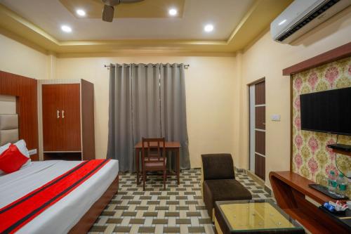 Katil atau katil-katil dalam bilik di Hotel Kiaara