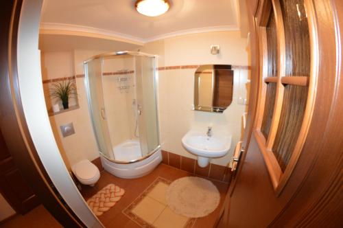 Koupelna v ubytování Guest house Pokoje U Krzeptowskich