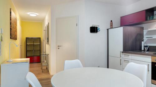 Η κουζίνα ή μικρή κουζίνα στο Haus unterm Hohenstoffel