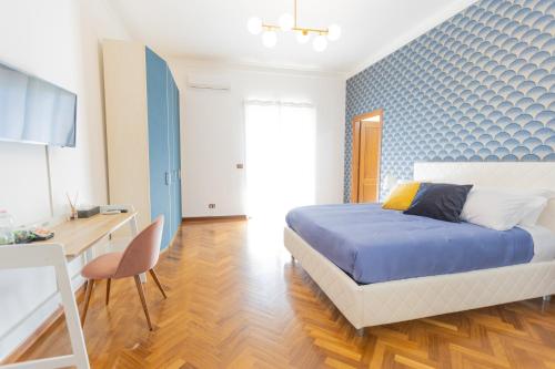 Postel nebo postele na pokoji v ubytování Apartment Villa Vetrano