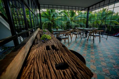 Restaurace v ubytování Premium Villa