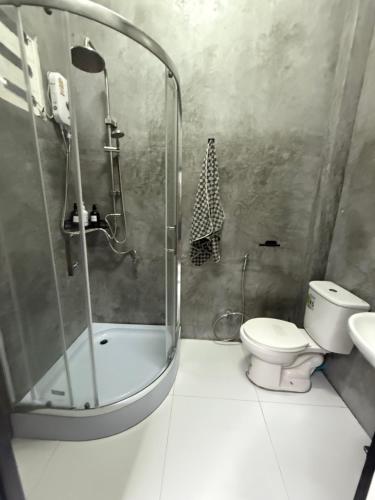 Ένα μπάνιο στο Green Dreams Guesthouse