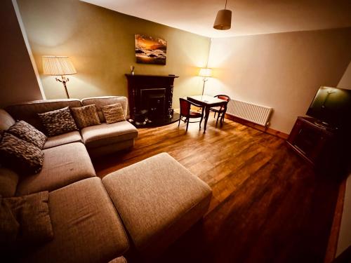 Ruang duduk di Brookfield Lodge, Donegal Town