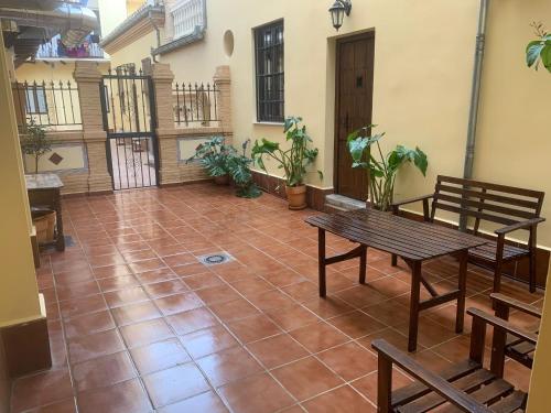 Apartamento céntrico con patio exterior en el mejor barrio de Granada El Realejo