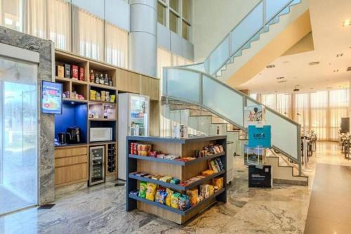 Dapur atau dapur kecil di Flat em Brasília - Hotel Go Inn Taguatinga 317