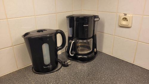 Le Vieux Sart 1にあるコーヒーまたはお茶