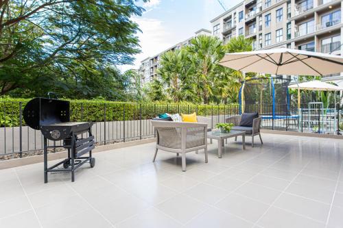 Balkón nebo terasa v ubytování La Habana Hua Hin by MKC Leisure Host