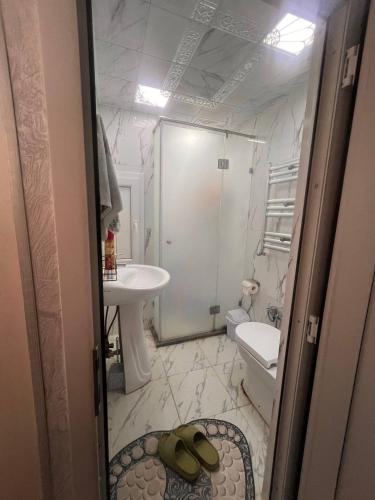 Cop29 Khazar Circle tesisinde bir banyo