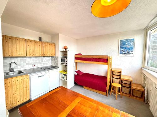 Studio classique 4 pers. aux Menuires, 24m², cosy, sans balcon - FR-1-452-247