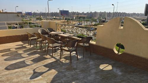 Balkón nebo terasa v ubytování Zayed Villa with 4 apartments , Giza , 6 of October,Sheikh Zayed,Egypt شقق فلا الشيخ زايد