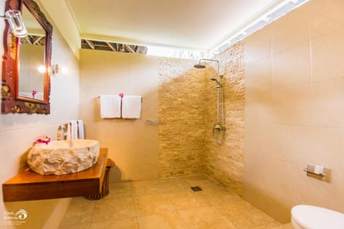 Koupelna v ubytování Rama Shinta Hotel Candidasa