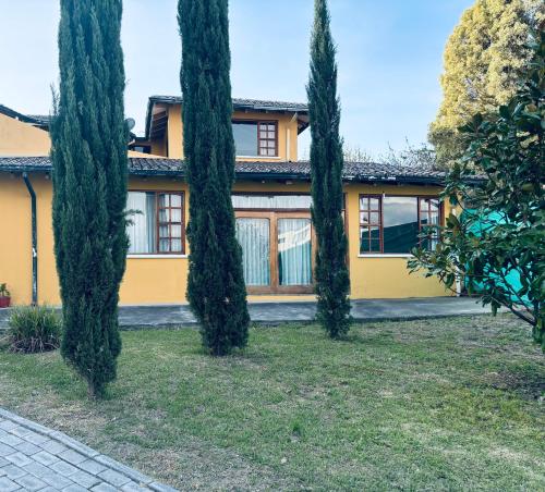 Zahrada ubytování Casa Histórica Deluxe Cumbayá