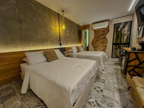 Postel nebo postele na pokoji v ubytování Casa Di Tatiana