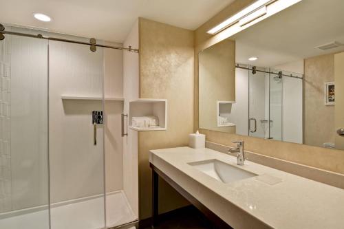 Koupelna v ubytování Courtyard by Marriott Long Island Islip/Courthouse Complex