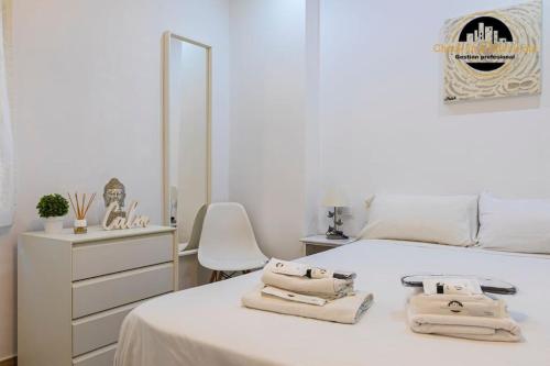 Una cama o camas en una habitación de Apartamento El Nido