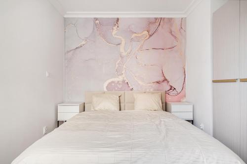 Giường trong phòng chung tại EnergyApart Luxury Bath