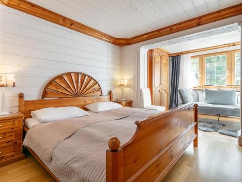 Postel nebo postele na pokoji v ubytování Villa Kitz Kombination
