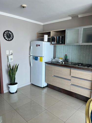 Kuchyň nebo kuchyňský kout v ubytování Puerto Santa Ana Suites Guayaquil