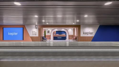 a rendering of a waiting room in an airport at Kepler Club Kuala Lumpur Airport - KLIA T1 Landside, Public Area in Sepang