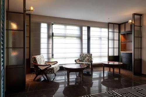 Posezení v ubytování Mehood Lestie International Hotel Zhuhai Lovers Road Branch - Free breakfast & Free afternoon tea & Free midnight snack