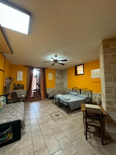 Posezení v ubytování Residenza Tafuri