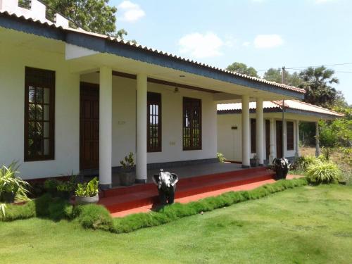 Κήπος έξω από το GOLDEN TEMPLE VILLA ,Nilaveli Rd, Trincomalee