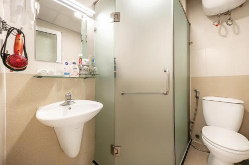 Koupelna v ubytování A25 Hotel - 46 Châu Long