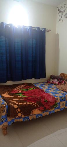 Кровать или кровати в номере Dreams home estate stay coorg B
