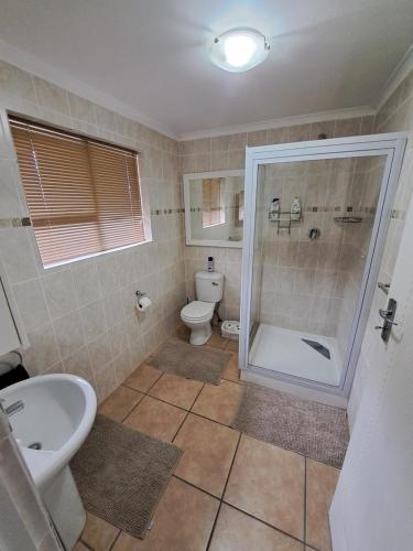 Phòng tắm tại Glentana Hoboken Holiday Cottage